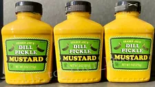 Trader Joe's DILL PICKLE MUSTARD ~ Choose 1, 2, or 3 Bottles ~ Best By: 09/2025