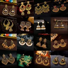 Hot Sale Indian Style Jhumka Jhumki Earrings Ethnic Exquisite Earrings for Women