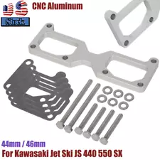 For Kawasaki Jet Ski JS 440 550 SX 44 /46mm Carb Intake Manifold Spacer Kit US