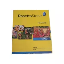 Rosetta Stone Totale Italian Level 1:..., Rosetta Stone