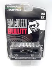 Greenlight Hollywood 3 McQueen Bullitt 1968 Dodge Charger R/T Muscle Car D6