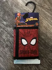 Spider Man Marvel Tri Fold Canvas Wallet, New