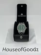 Maurice Lacroix Aikon AI6008 Date Stainless Steel Automatic Men Watch Green Dial