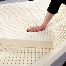 100% Natural Latex Mattress Natural Rubber Pure Mattress 1.8m Bed 1.5m Thickened