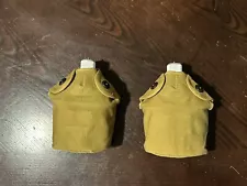 WW2 USMC Reproduction 2nd Pattern Canteen and Cover (Price For One Only)