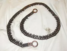 Old folding chainsaw folding saw tree saw chain saw ww2 / army ? old tool