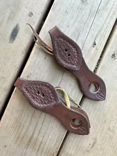 Horse Tack - Clinton Anderson Downunder Horsemanship Leather Slobber Straps