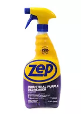 Zep Industrial Purple 32oz Degreaser Machinery Engine Parts Equipment Fiberglass