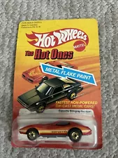 1980’s Hot Wheels Hot Ones Corvette Stingray Metalflake No. 9241