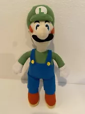 VINTAGE KellyToy Luigi Plush 13” 2004 Nintendo RARE