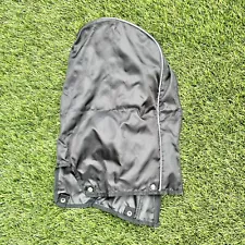 Callaway RAIN HOOD COVER Replacement for Golf Bag 4 Snap Double Zipper Black