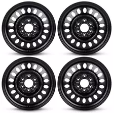 New Set of 4 17" x 7" Steel Wheel Rim 02-09 for Saab Chevy GMC Oldsmobile Buick