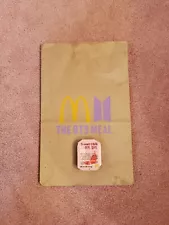 McDonalds BTS Meal Limited Edition Bag & Sweet Chili Sauce K-Pop