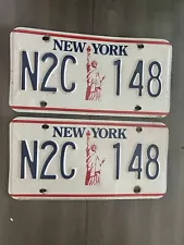 Vintage New York License Plates