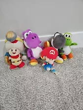 Mario Yoshi Plush Lot Of 5