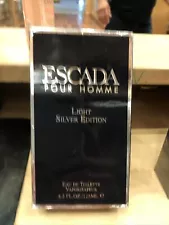 ESCADA Pour Homme LIGHT SILVER EDITION 4.2 oz Eau De Toilette For Men NEW IN BOX