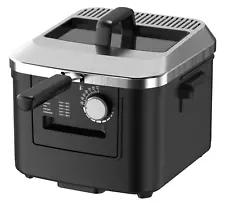 4L Deep Fryer, Stainless Steel Lid, Electric, New Model MS8400778514-2