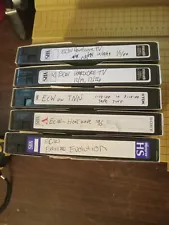 Blank VHS tapes, wrestling