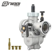 NIBBI PE 19mm Flange Carburetor Fits Kawasaki KLX110 2002-2021 KLX110L 2010-2021