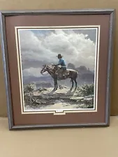 Olaf Wieghorst The Navajo Painting Print 951 of 1500