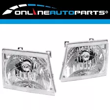 HeadLights Pair LH+RH For Ford Courier 2002-2006 PG & PH Series Ute