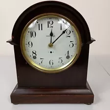 Antique Seth Thomas Mantel Clock 89AL Round Top USA 1918