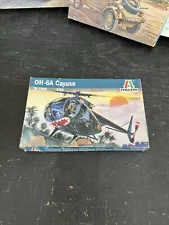 Italeri OH-6A Cayuse Gunship Helicopter Model Kit