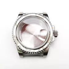 Replacement Stainless Steel 40mm Watch Case Sapphire Mirror For NH35 Movement