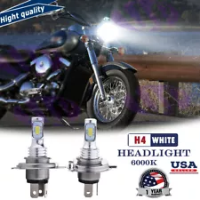 For Kawasaki Vulcan VN750 800 1500 1600 1700 2000 2X White H4 LED 100W Headlight