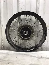 14 Kawasaki KL KLR 650 KLR650 E Rear Back Rim Wheel Straight