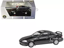 1999 HONDA CIVIC SI EM1 FLAMENCO BLACK 1/64 DIECAST MODEL BY PARAGON PA-55623