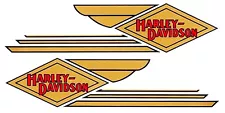 Vinyl DECALS for Harley-Davidson Gas Tanks 1934-1935 VL 45 Solo & Servi-Car