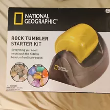 Rock Tumbler Kit. NATIONAL GEOGRAPHIC Polisher New In Box GEOLOGY No Stones Grit