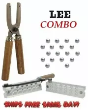 Lee COMBO 18-Cavity Bullet Mold 00 Buckshot + Mold Handles! NEW! 90486+90005