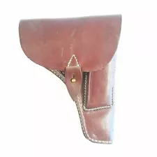 Genuine Yugo Military Leather Belt Holster for Zastava M57 7,62x25 mm ТТ Vintage