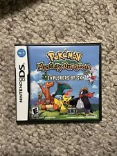 Pokemon Mystery Dungeon: Explorers of Sky (Nintendo DS, 2009)