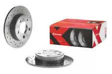 Brembo for 03-04 Infiniti G35/03-09 Nissan 350Z Rear Premium Xtra Cross Drilled