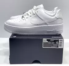 NIKE Women AF1 Sage Low White White White AR5339 100 -women Sz 9