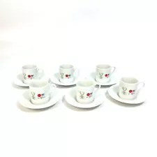 UNUSED BMW Logo/Cup & Saucer 3 pairs of demitasse cups Novelty/not for sale