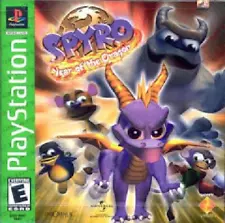 Spyro Year of the Dragon [Greatest Hits] Playstation Game, Case, Manual (Complet