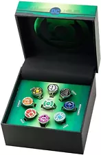 DC Comics Green Lantern Power Rings - Set of 9 Rings