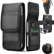 For US Cellular Samsung Galaxy S21 Ultra Case Belt Clip Pouch Cover Card Holder