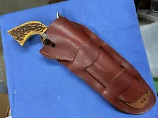 Hunter Western Holster RH 7-8" Barrel. For Ruger, Colt Or Clones SAA