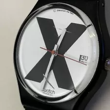 48 HR SALE! Rare Vintage Swatch X-Rated GB406 - 1987