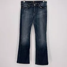 7 for All Mankind The Original Boycut Jean in New York Dark Wash Womens Size 29