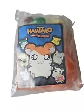 Hamtaro Burger King Toy Figure Pumpkin Mask Vintage 2003 Sealed 52