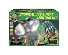 Zoo Med Tropical Reptile UVB & Heat Lighting Kit