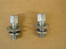 1977 Honda GL1000 Goldwing headlight mounting bolts w inner thread for reflector