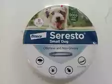 Elanco Seresto Flea & Tick Collar for Small Dogs up to 18-lbs - Authentic- NEW!