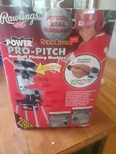 Brand New Baseball Rawlings Pitching Machine With Radio Control Finger Trigger